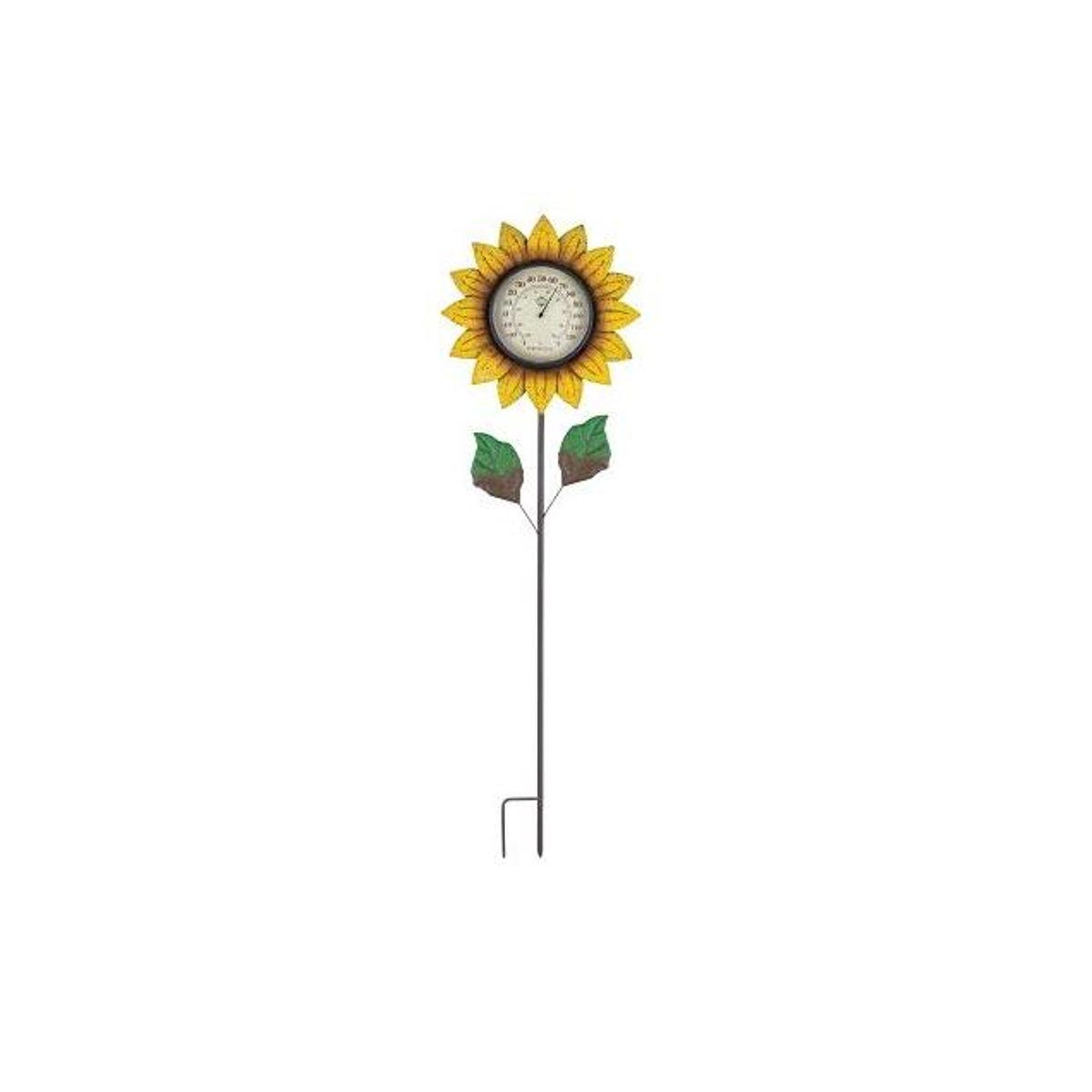 Headwind Decorative Sunflower Thermometer Garden Stake