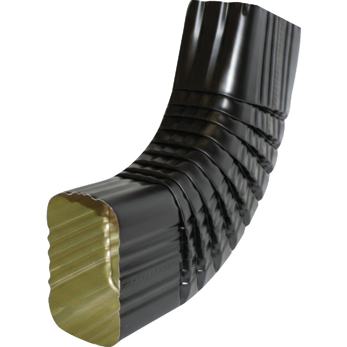 Spectra Metals 3 In. x 4 In. Aluminum Black Side Downspout Elbow - photo 3