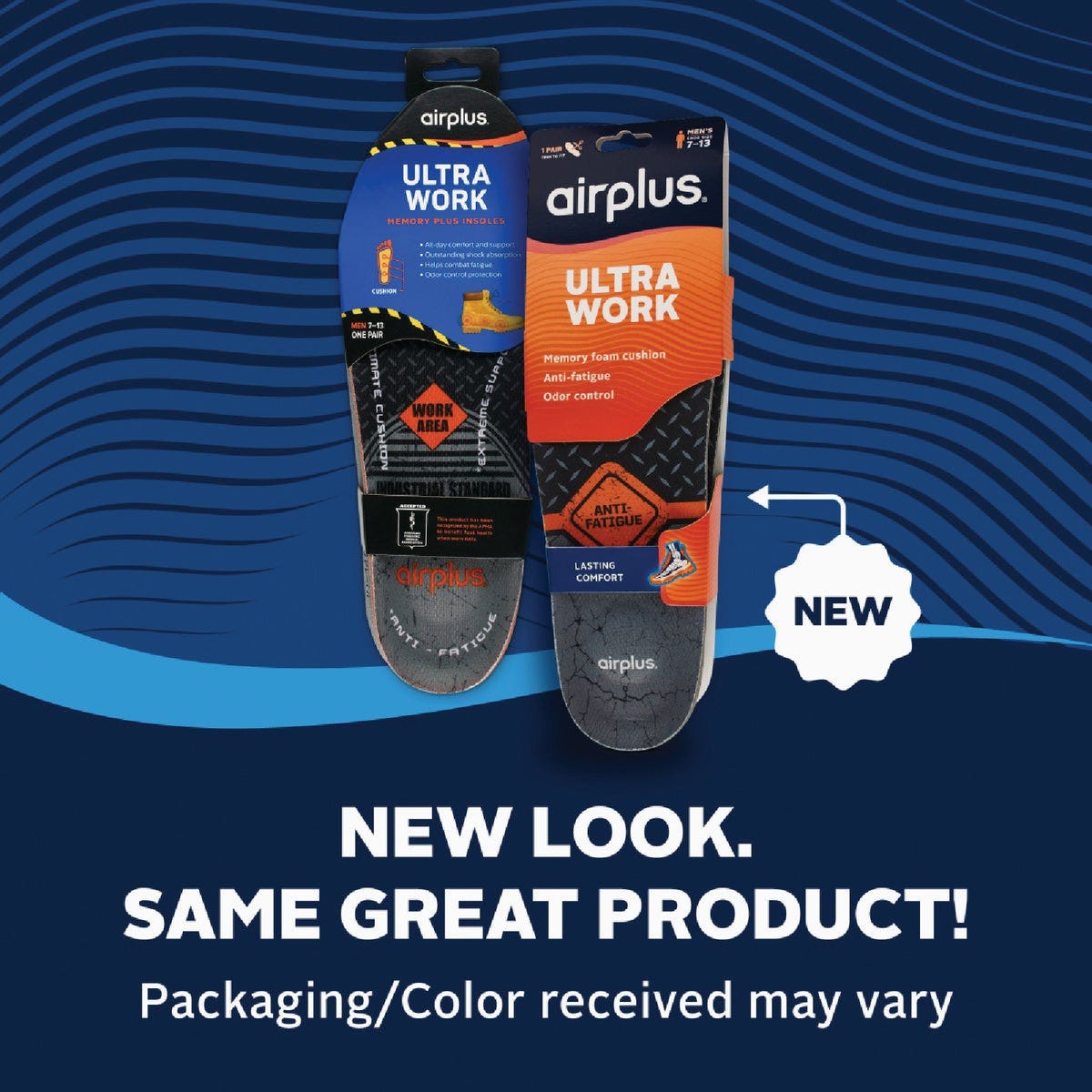 Implus Airplus Ultra Work Men's 7 to 13 Memory Plus Insoles - photo 5 Implus Airplus Ultra Work Men's 7 to 13 Memory Plus Insoles - photo 5