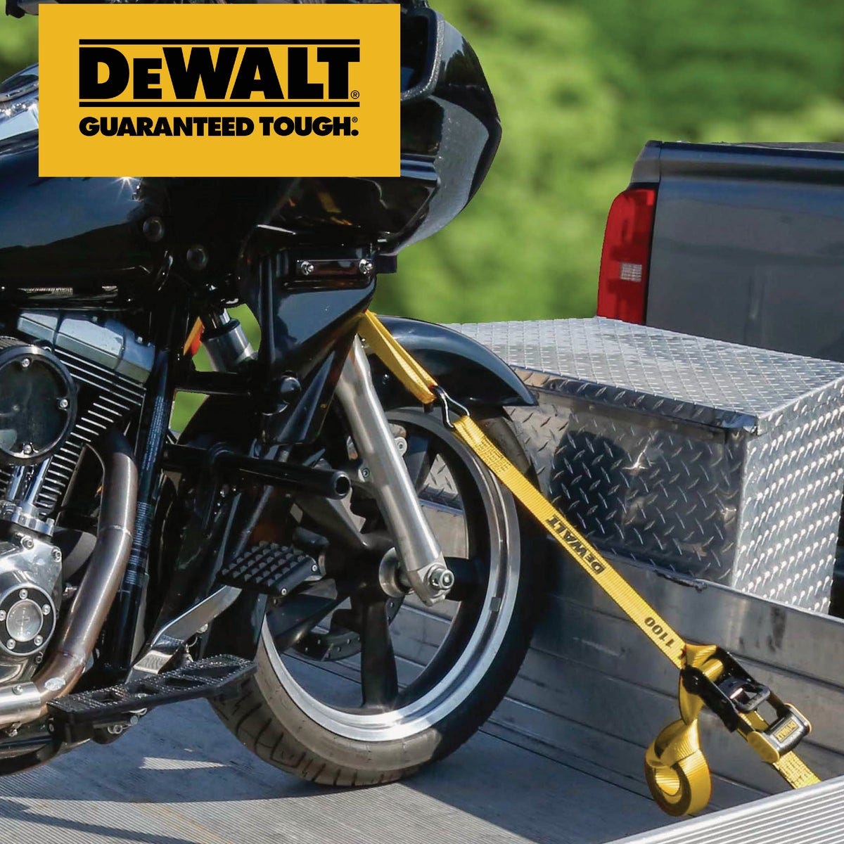 DEWALT 1.5 In. x 16 Ft. 1100 Lb. Heavy-Duty Ratchet Tie-Downs (2-Pack) - photo 7