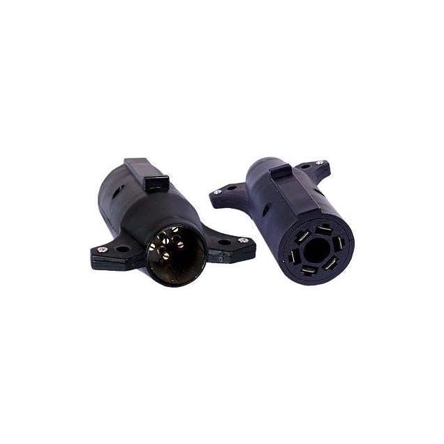 Uriah 7-Way to 6-Round RV Trailer Connector Adapter