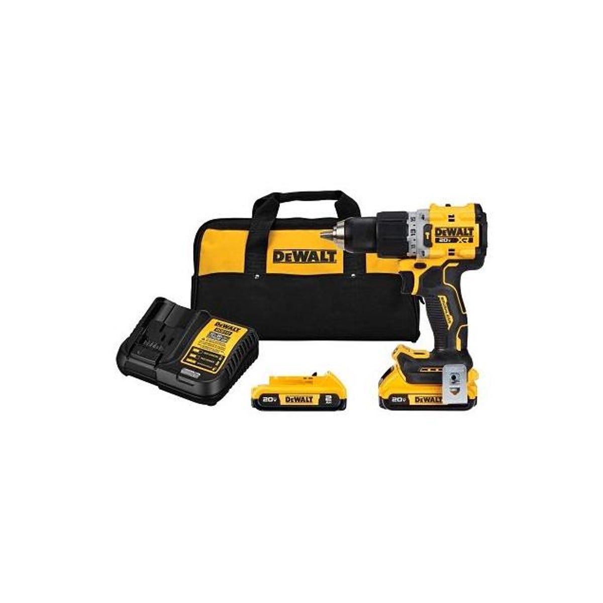 DEWALT 20V MAX XR 1/2 In. Brushless Cordless Hammer Drill/Driver Kit