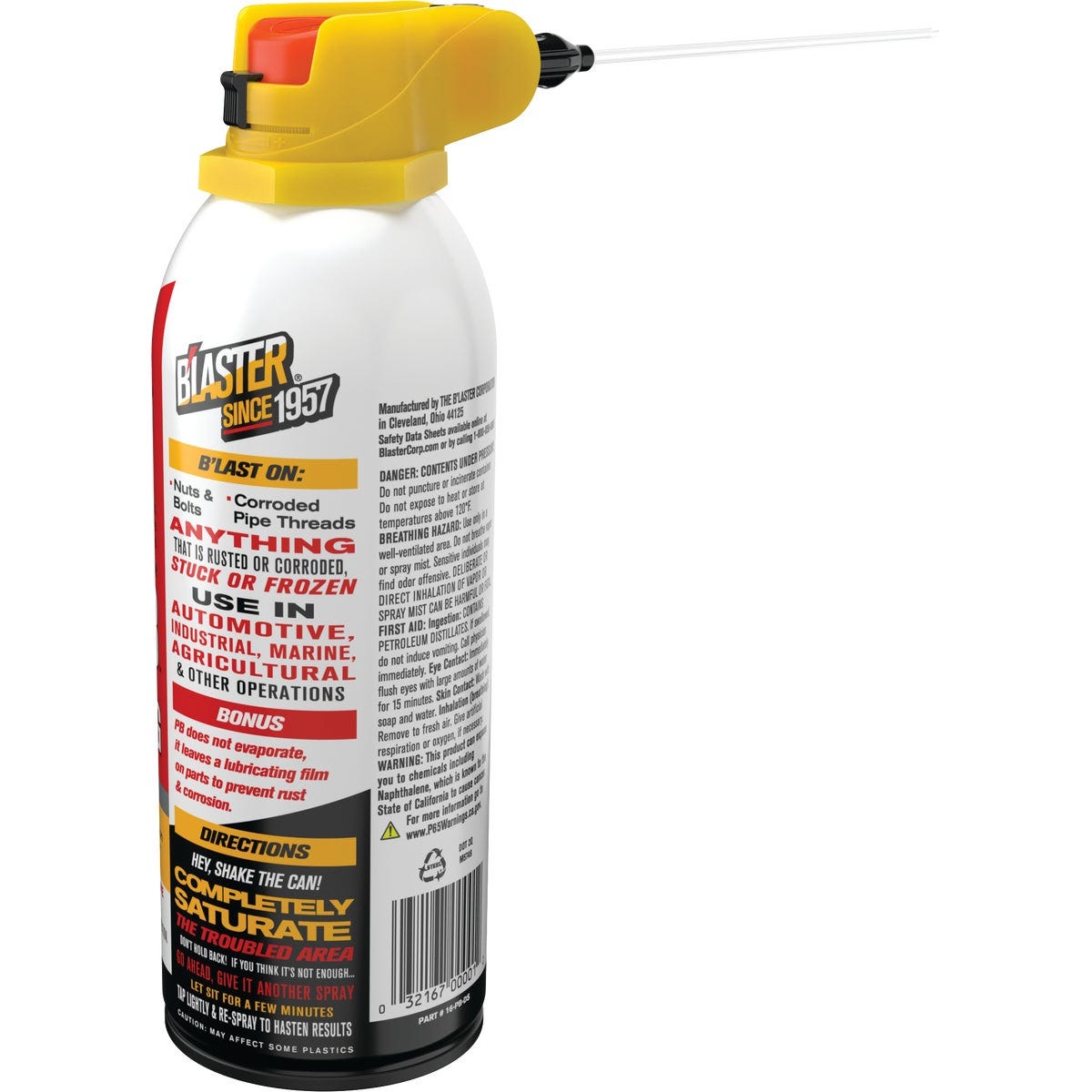 Blaster 11 Oz. Aerosol PB Penetrating Catalyst Penetrant with ProStraw Delivery System - photo 2 Blaster 11 Oz. Aerosol PB Penetrating Catalyst Penetrant with ProStraw Delivery System - photo 2