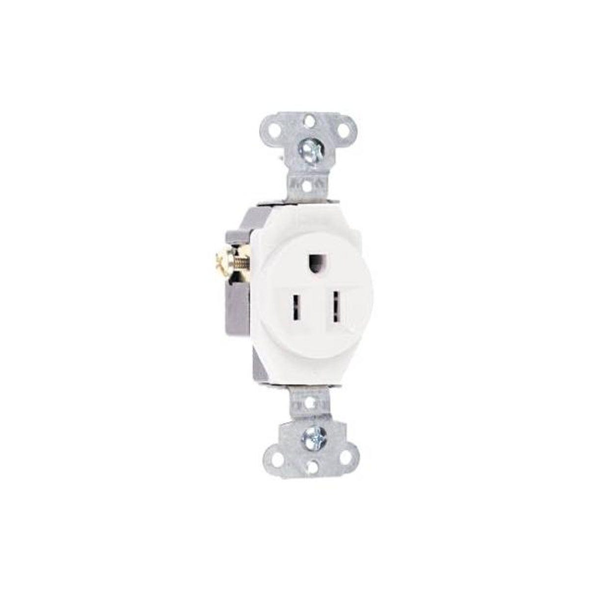 Legrand Pass & Seymour 15A Heavy-Duty Single Receptacle