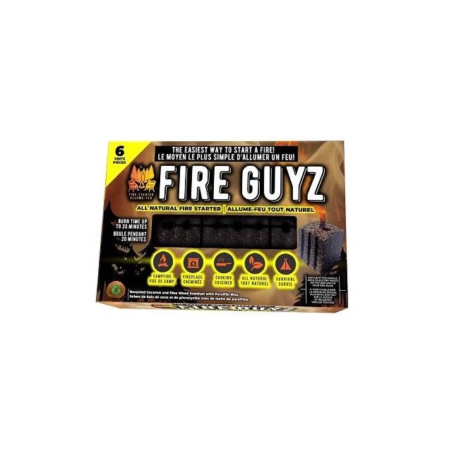Fire Guyz All-Natural Fire Starter (6-Pack) Fire Guyz All-Natural Fire Starter (6-Pack)