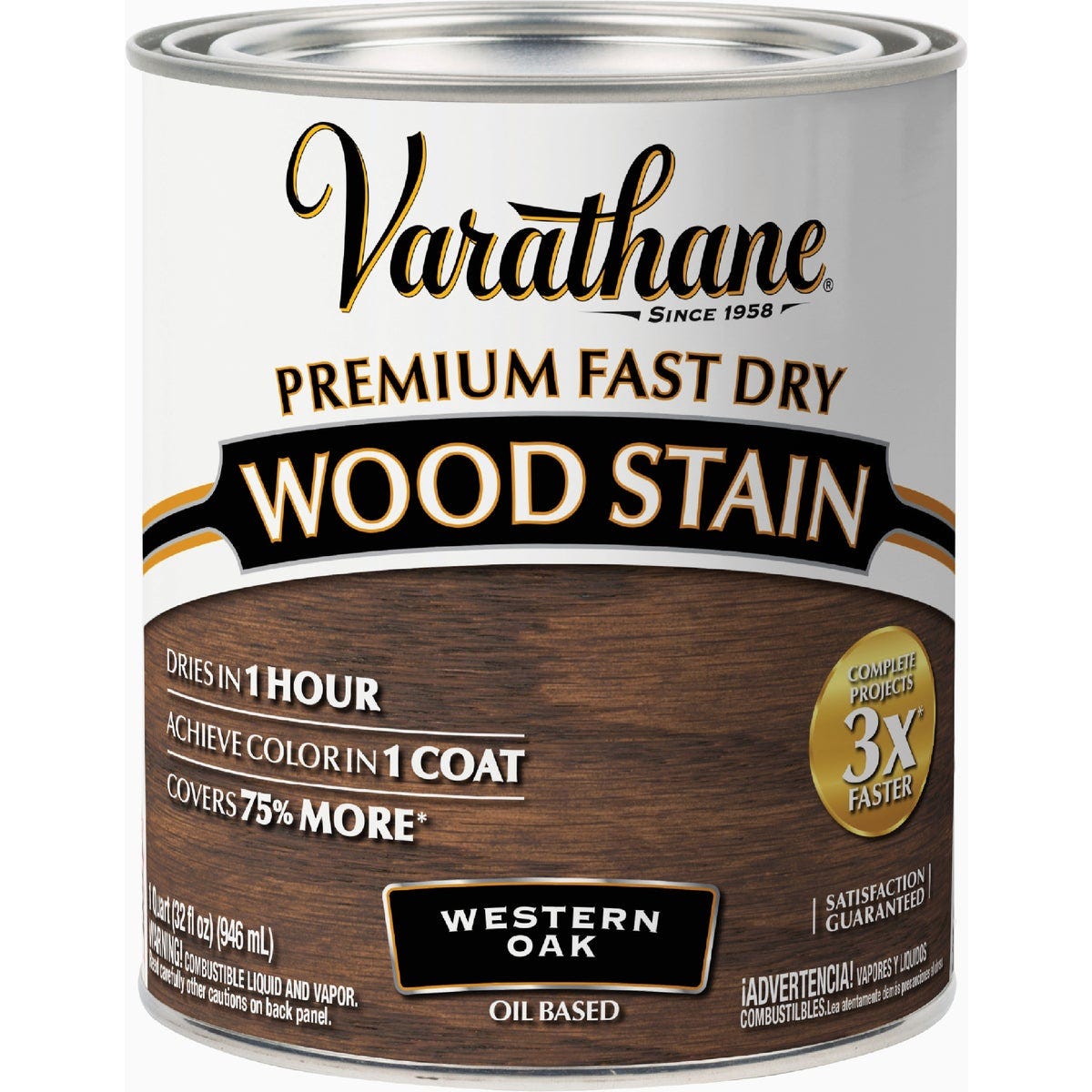 Varathane Western Oak Premium Fast Dry Interior Wood Stain, 1 Qt. - photo 4 Varathane Western Oak Premium Fast Dry Interior Wood Stain, 1 Qt. - photo 4