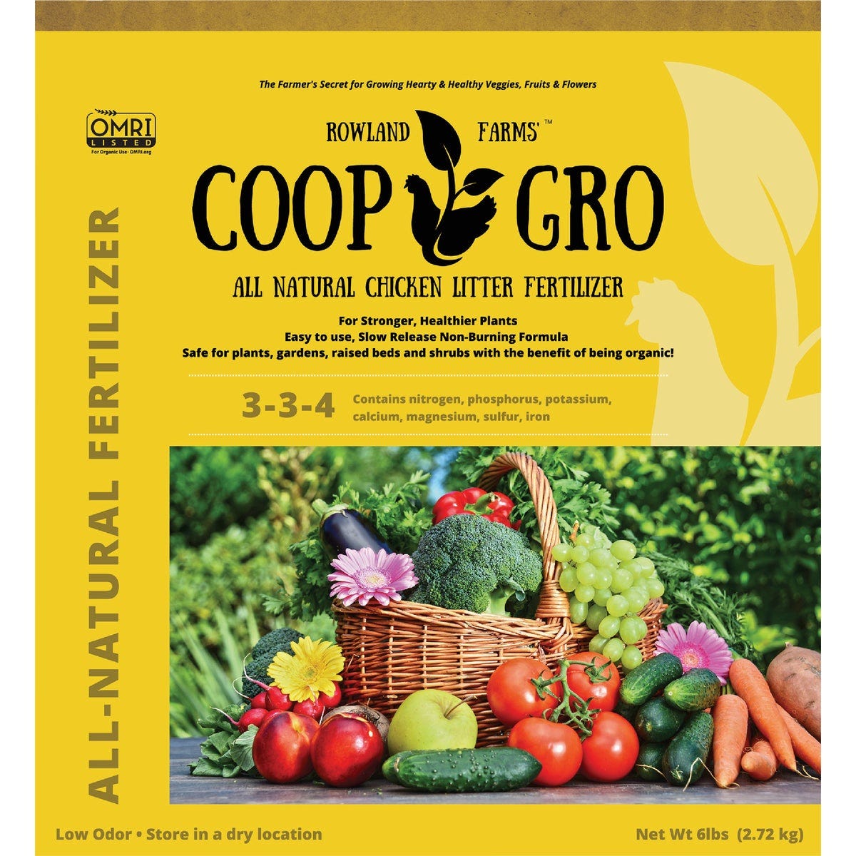 Coop Gro 6 Lb Pelletized Organic Chicken Litter Fertilizer True coop-gro-6-lb-pelletized-organic-chicken-litter-fertilizer-true
