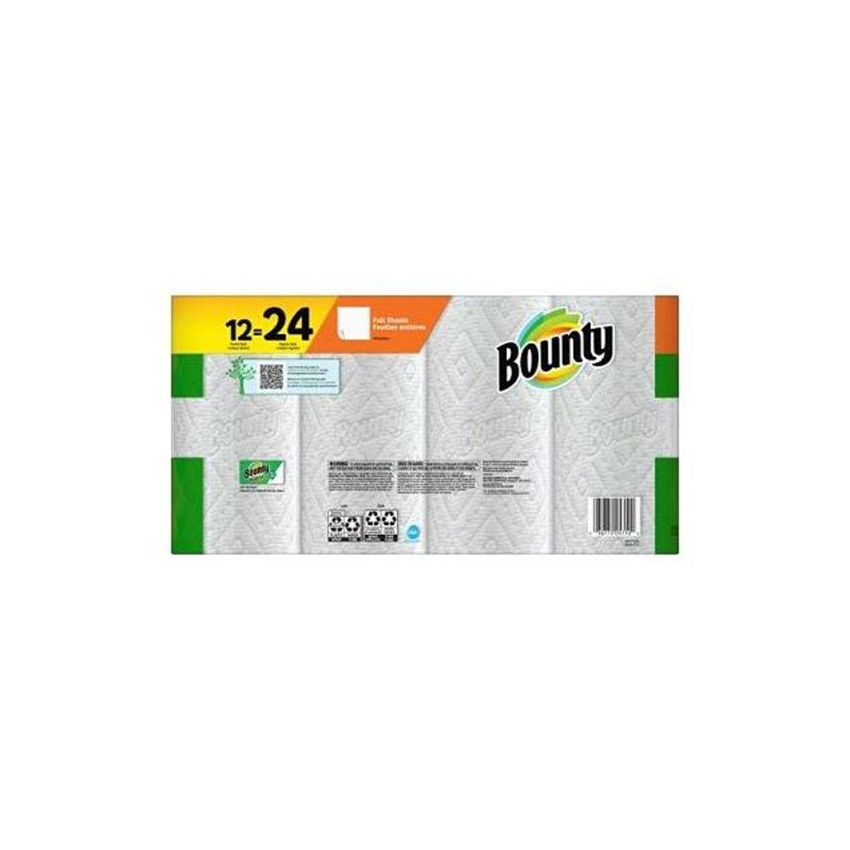 Bounty White Paper Towels (12 Ct.) - photo 2