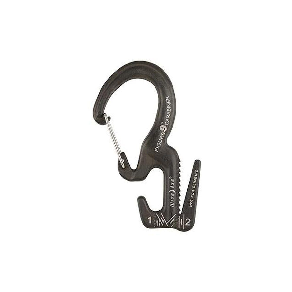 Nite Ize Figure 9 Large Black Carabiner Nite Ize Figure 9 Large Black Carabiner