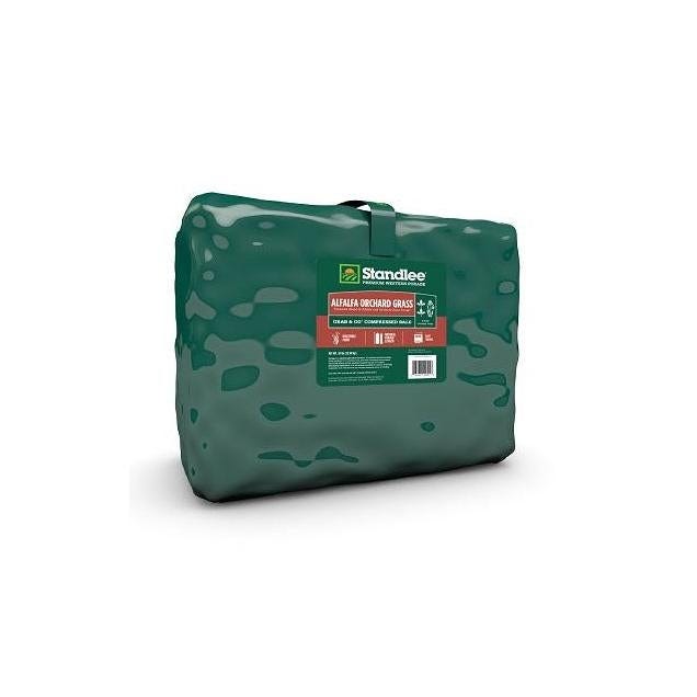 Standlee 50 Lb. Alfalfa/Orchard Grass, Grab N Go Bale