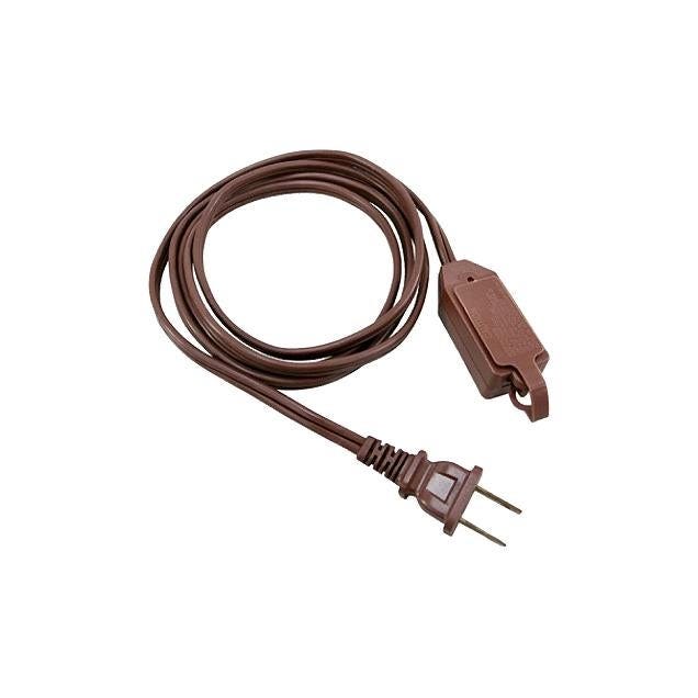 Master Electrician 15 Ft. 16/2 SPT-2 Brown Polarized Cube Tap Extension Cord