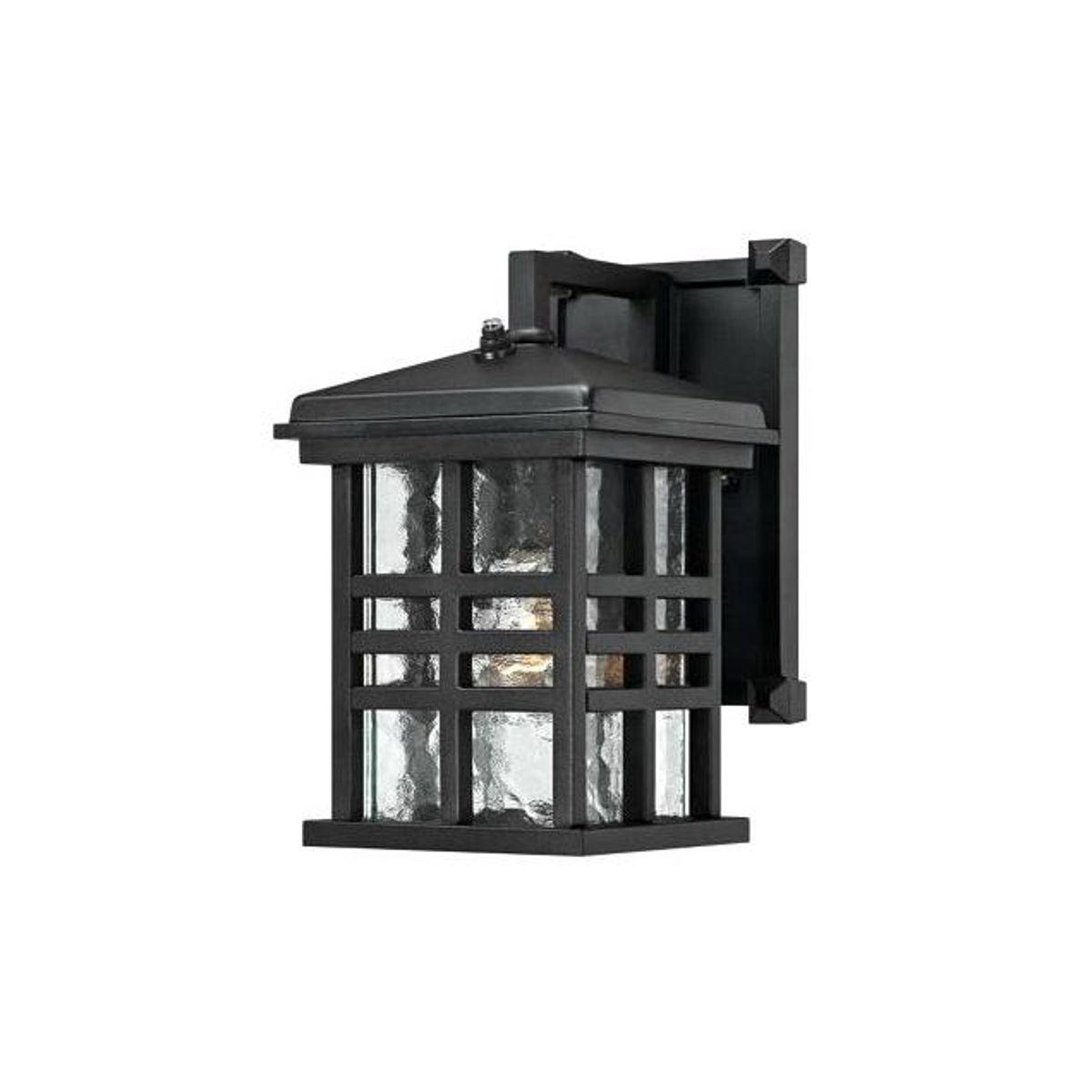 Westinghouse Textured Black Aluminum Caliste Outdoor Wall Light Fixture Westinghouse Textured Black Aluminum Caliste Outdoor Wall Light Fixture