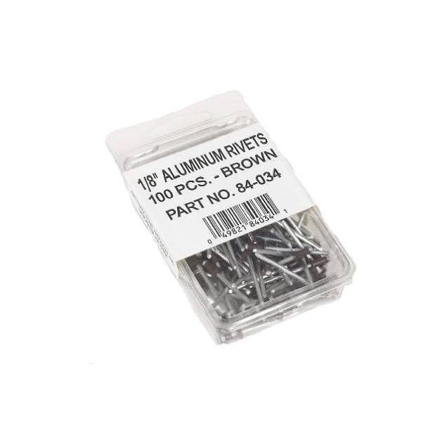 Amerimax 1/8 In. Brown Aluminum Gutter Rivets (100-Pack)