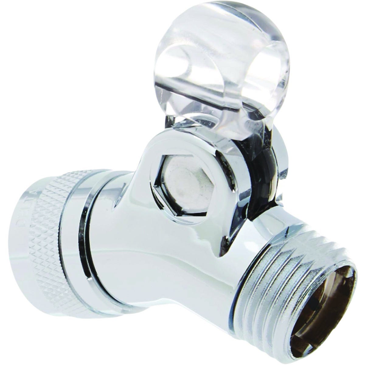 Master Plumber Chrome Finish Handheld Swivel Connector with Pin Mount Connection Master Plumber Chrome Finish Handheld Swivel Connector with Pin Mount Connection