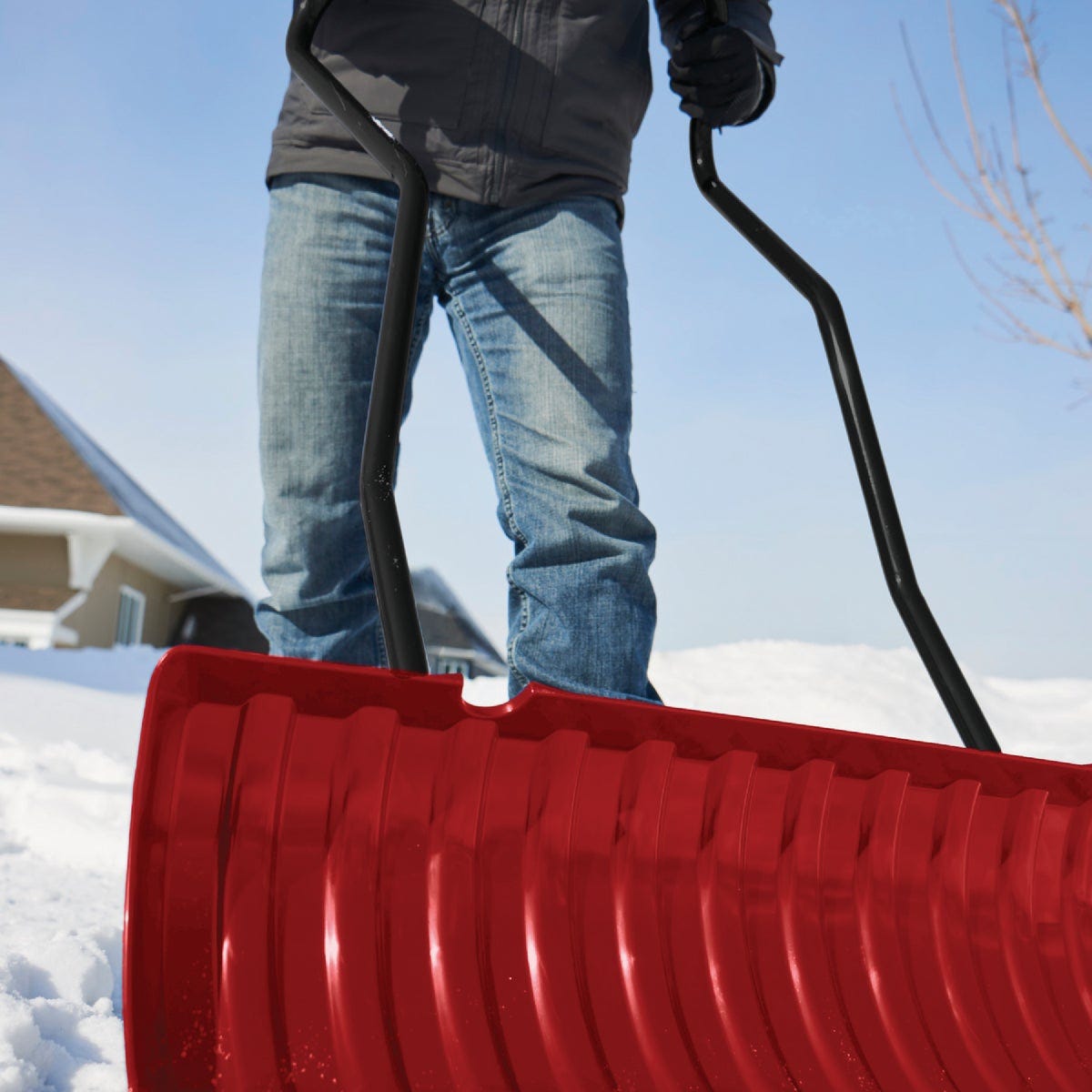 Garant Yukon 36 In. Poly Snow Pusher with 42.5 In. Steel Handle - photo 2