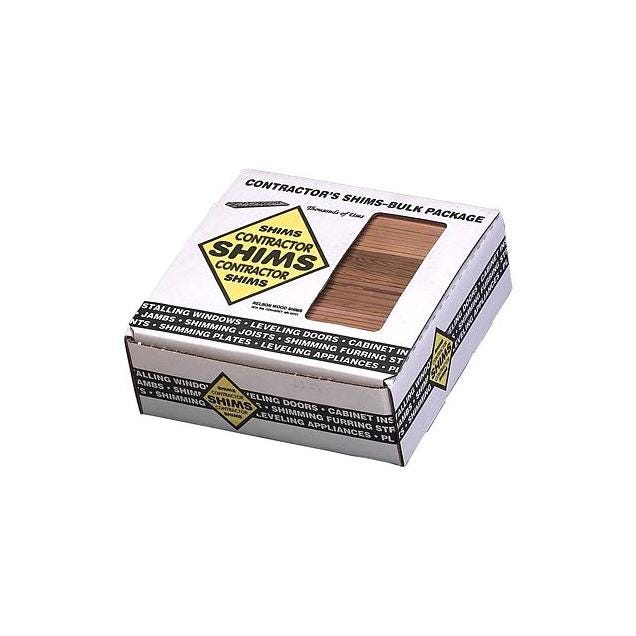 Nelson 8 In. Contractor Wood Shims (84-Ct.)
