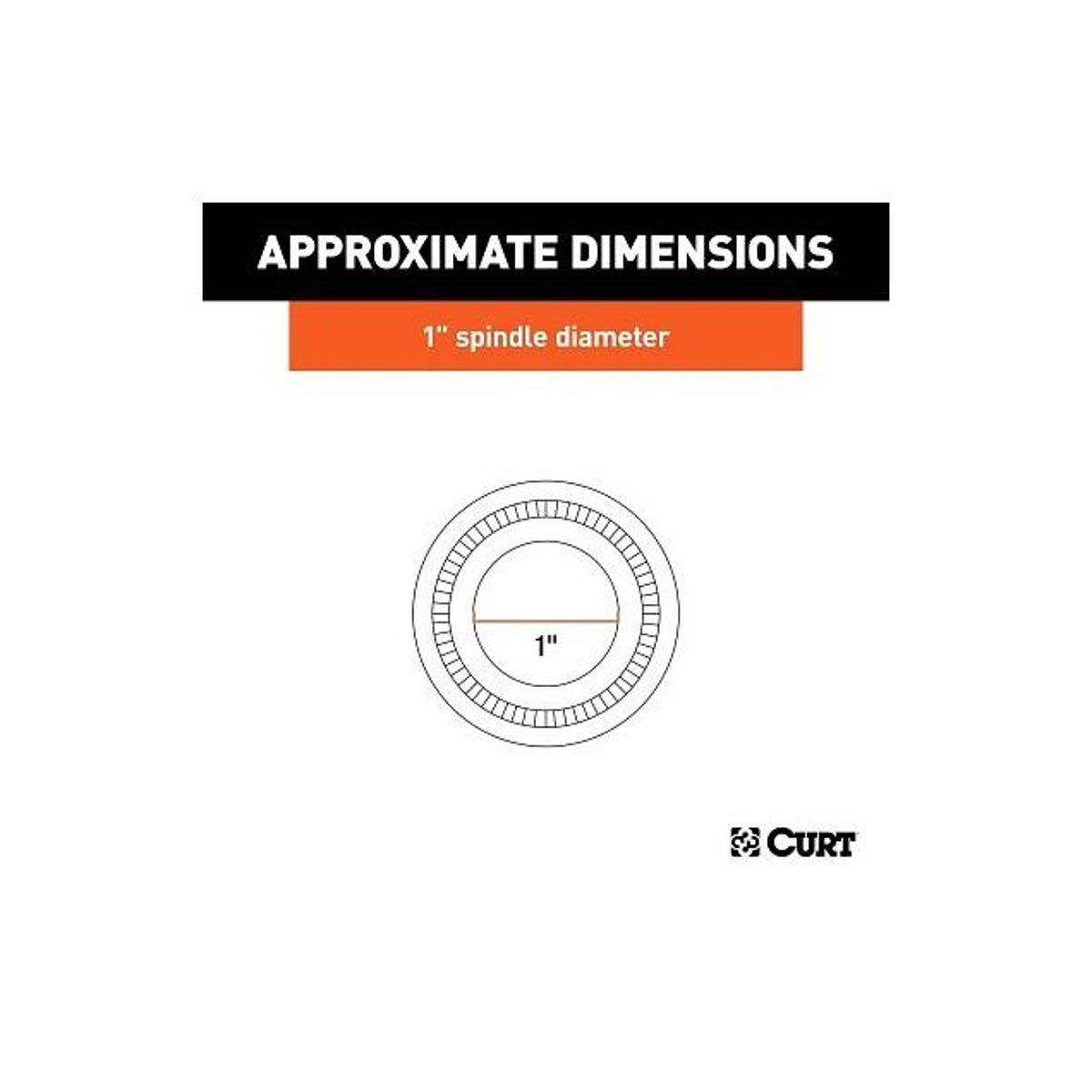 Curt 1 In. Wheel Bearing Kit - photo 4