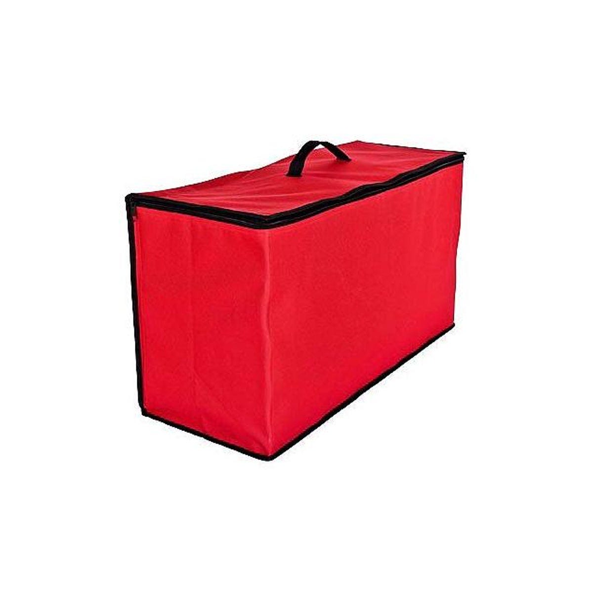 Simple Living Solutions Large Red Ornament Storage Tub Simple Living Solutions Large Red Ornament Storage Tub