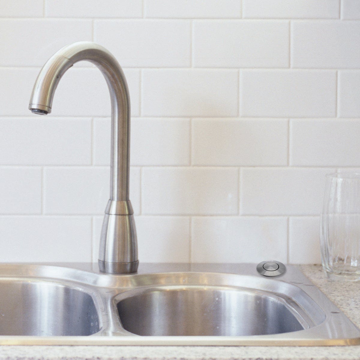 Danco Top Mount Air Switch for Garbage Disposals with Stainless Steel Button- - photo 3 Danco Top Mount Air Switch for Garbage Disposals with Stainless Steel Button- - photo 3