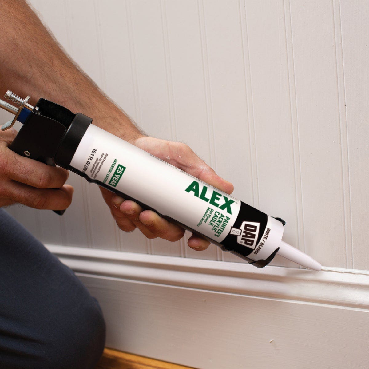 Dap Alex 10.1 Oz. White Painter's Acrylic Latex Caulk - photo 4 Dap Alex 10.1 Oz. White Painter's Acrylic Latex Caulk - photo 4