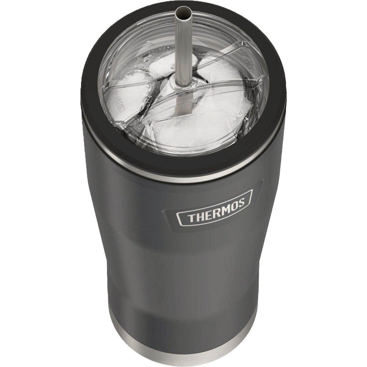Thermos 24 Oz. Cold Tumbler with Straw, Granite - photo 4 Thermos 24 Oz. Cold Tumbler with Straw, Granite - photo 4