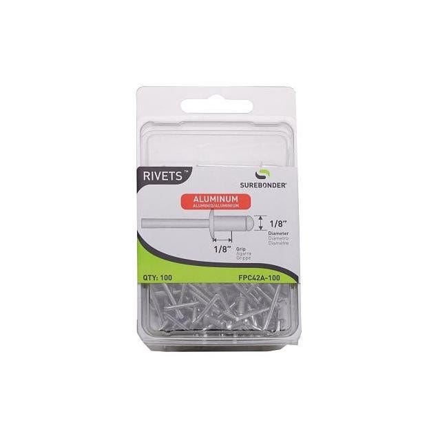 Surebonder Short Aluminum Rivets (100-Pack) Surebonder Short Aluminum Rivets (100-Pack)