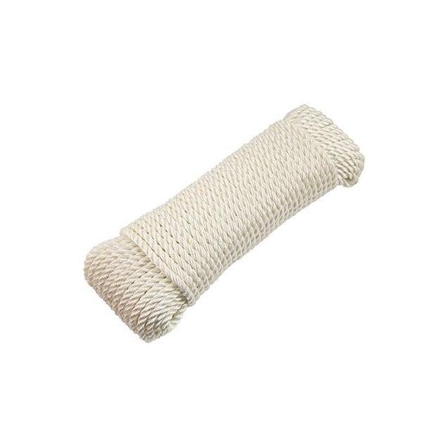 TruGuard 7/32 In. x 200 Ft. Diamond Braid Cotton Polyester Clothesline TruGuard 7/32 In. x 200 Ft. Diamond Braid Cotton Polyester Clothesline