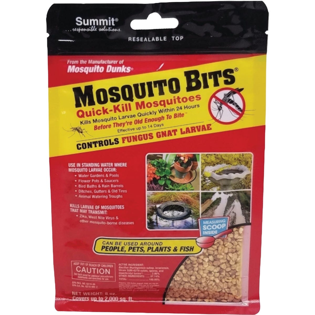Mosquito Bits 8 Oz. Ready To Use Granules Mosquito Killer Mosquito Bits 8 Oz. Ready To Use Granules Mosquito Killer