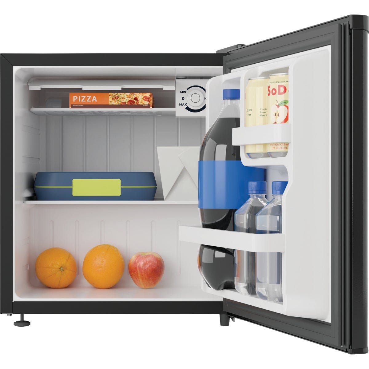 Avanti 1.6 Cu. Ft. Black Cube Refrigerator - photo 2