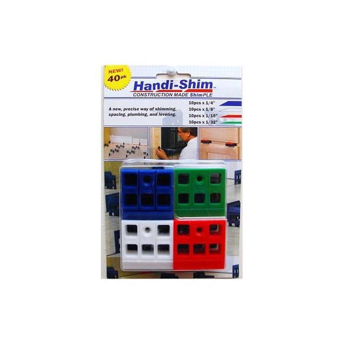 Handi-Shim Assorted Colors & Sizes Construction Shims (40-Ct.) Handi-Shim Assorted Colors & Sizes Construction Shims (40-Ct.)