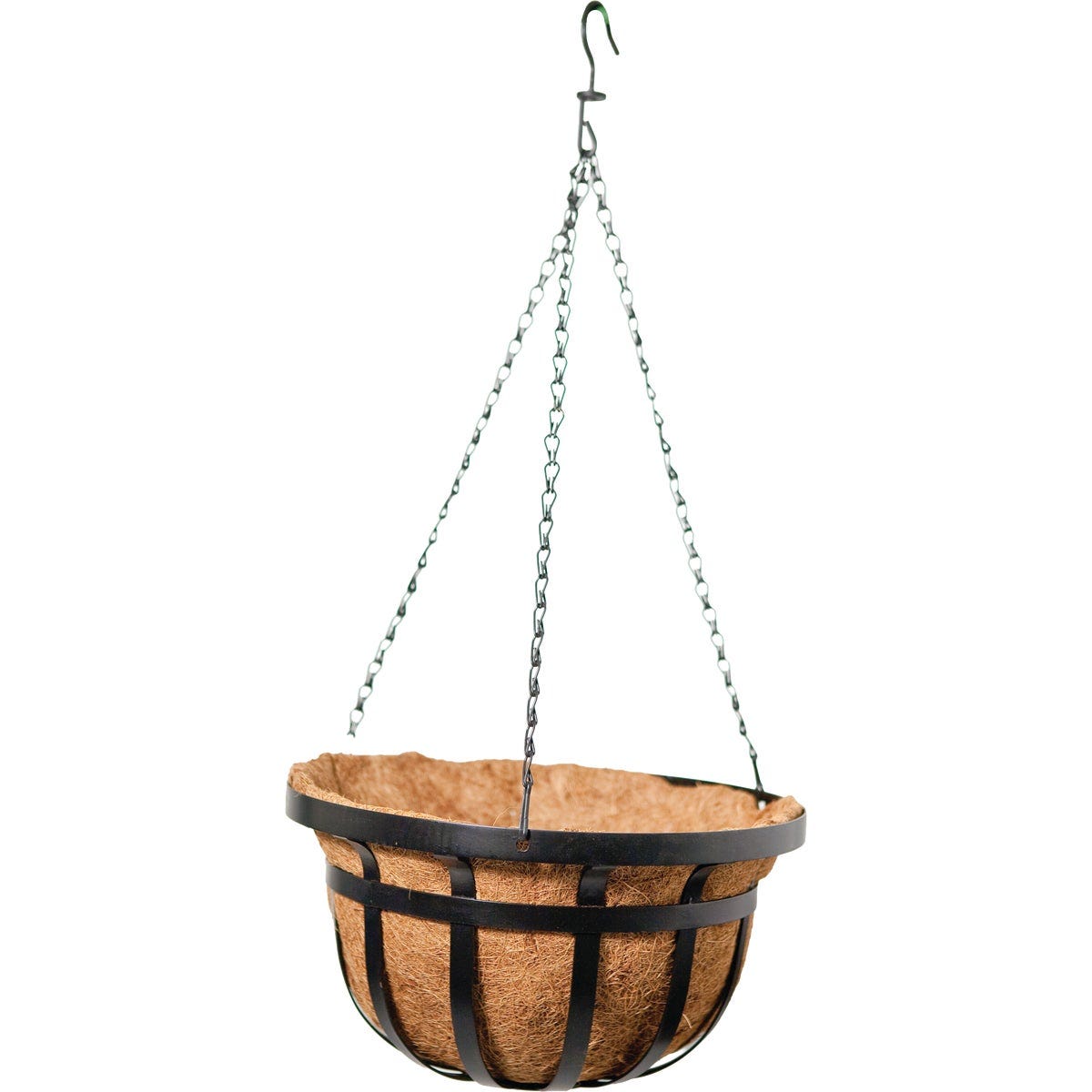 Green Thumb 14 In. Black Decorative Hanging Plant Basket - photo 2 Green Thumb 14 In. Black Decorative Hanging Plant Basket - photo 2