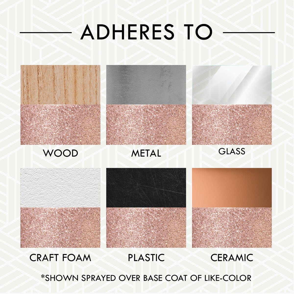 Rust-Oleum 10.25 Oz. Rose Gold Glitter Spray Paint - photo 5