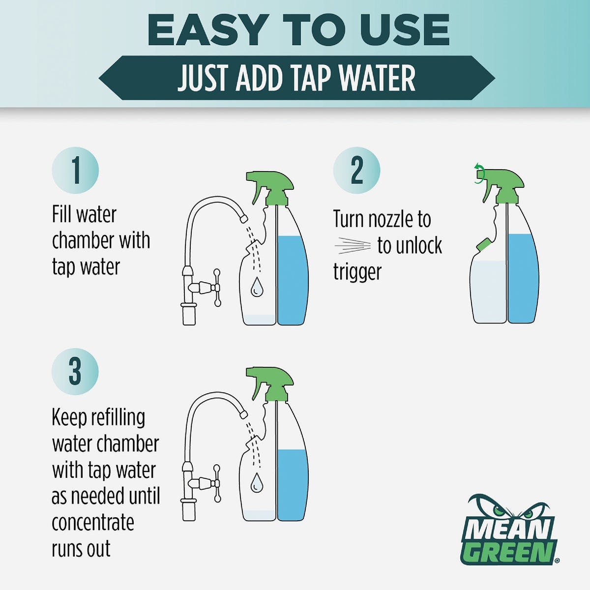 Mean Green 28 Oz. Fresh Refillable Glass Cleaner - photo 6