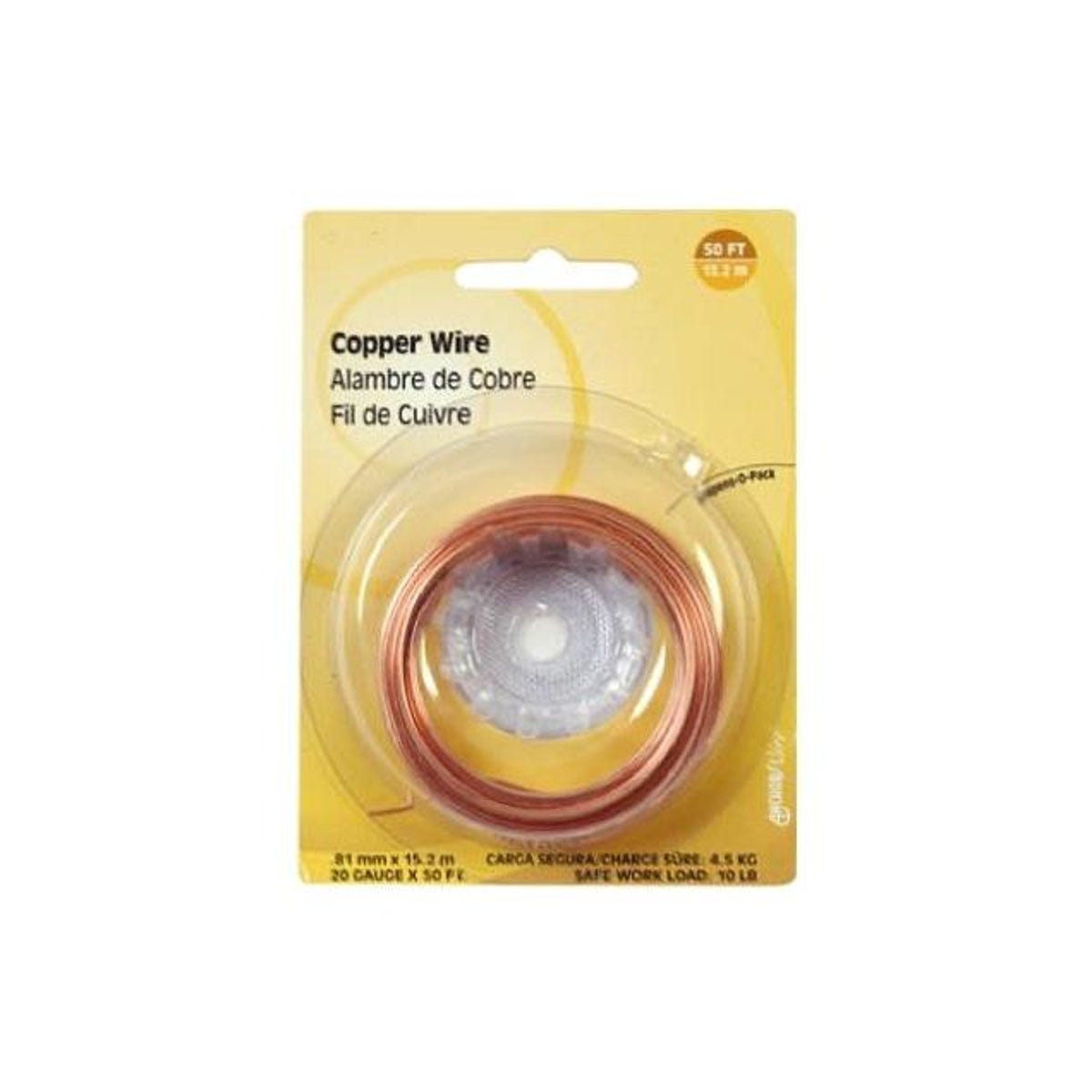 Hillman 50 Ft. 20 ga Copper Wire