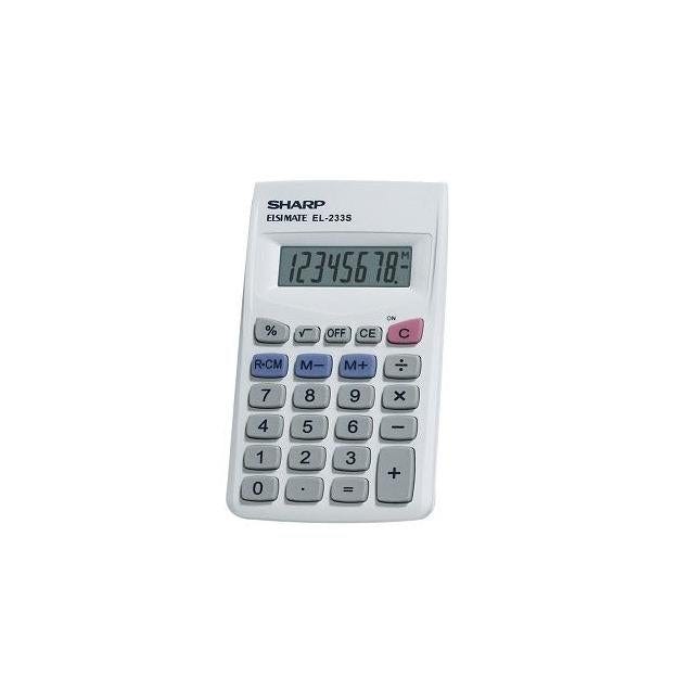 Sharp 8-Digit Mini Desk Calculator Sharp 8-Digit Mini Desk Calculator
