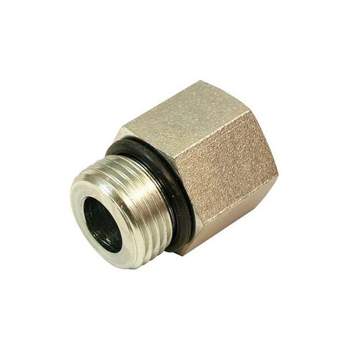 Apache 1/2 In. Male 0-Ring x 3/8 In. Female 0-Ring Hydraulic Adapter