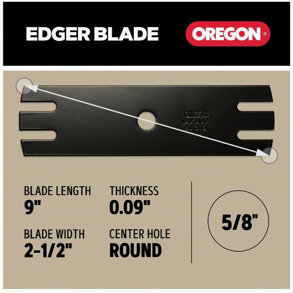 Oregon 9 In. Edger Blade for Trimmers & Edgers - photo 5