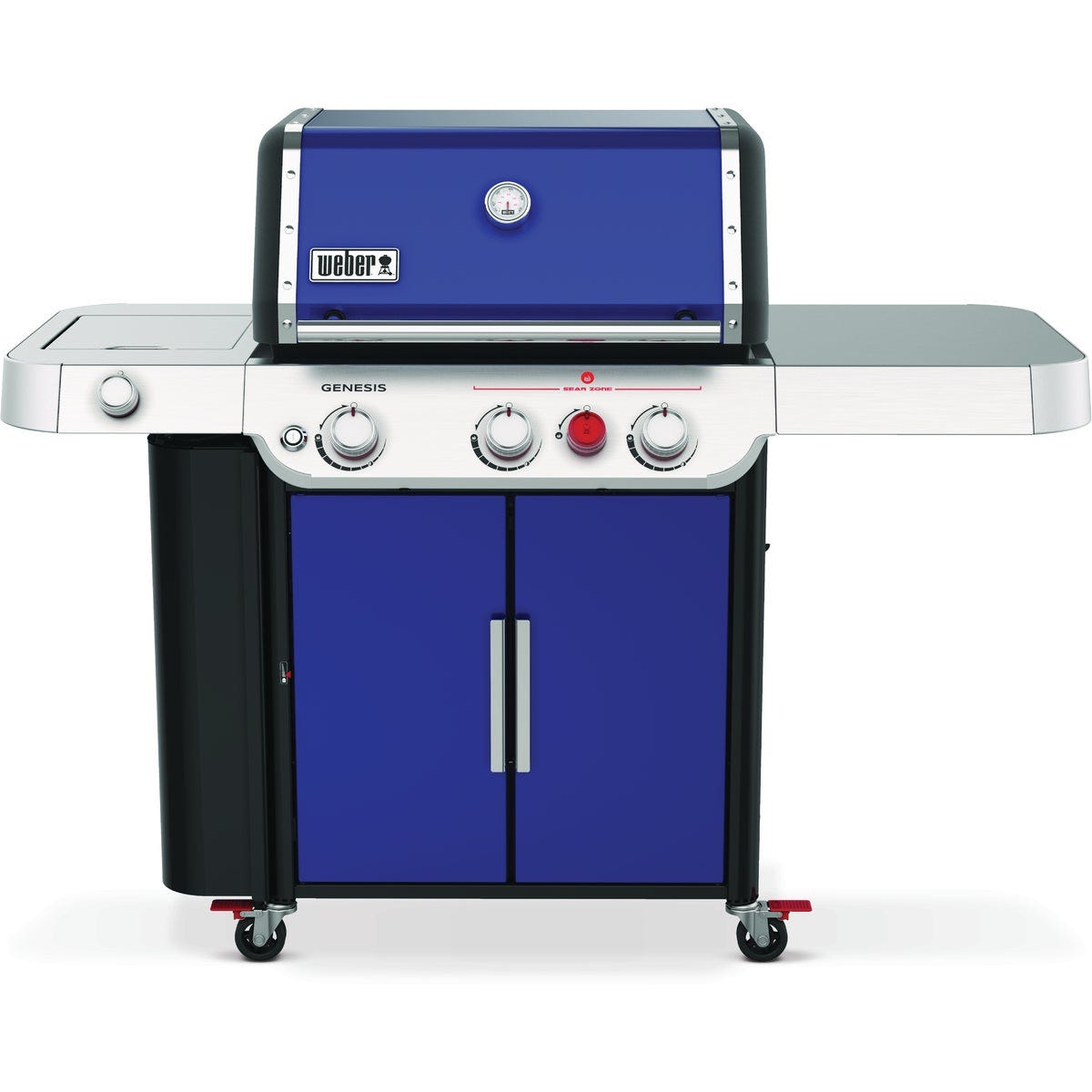 Weber Genesis E-335 3-Burner Deep Ocean Blue 39,000 BTU LP Gas Grill - photo 2 Weber Genesis E-335 3-Burner Deep Ocean Blue 39,000 BTU LP Gas Grill - photo 2