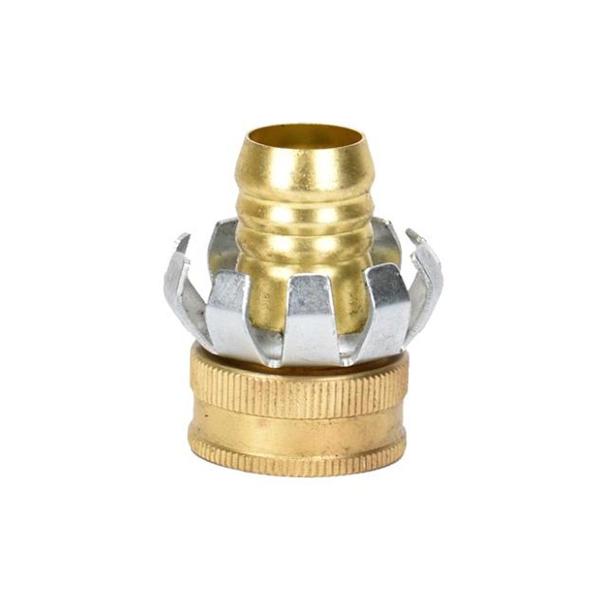 Green Thumb 3/4 In. Female Brass Clincher Hose Repair Green Thumb 3/4 In. Female Brass Clincher Hose Repair