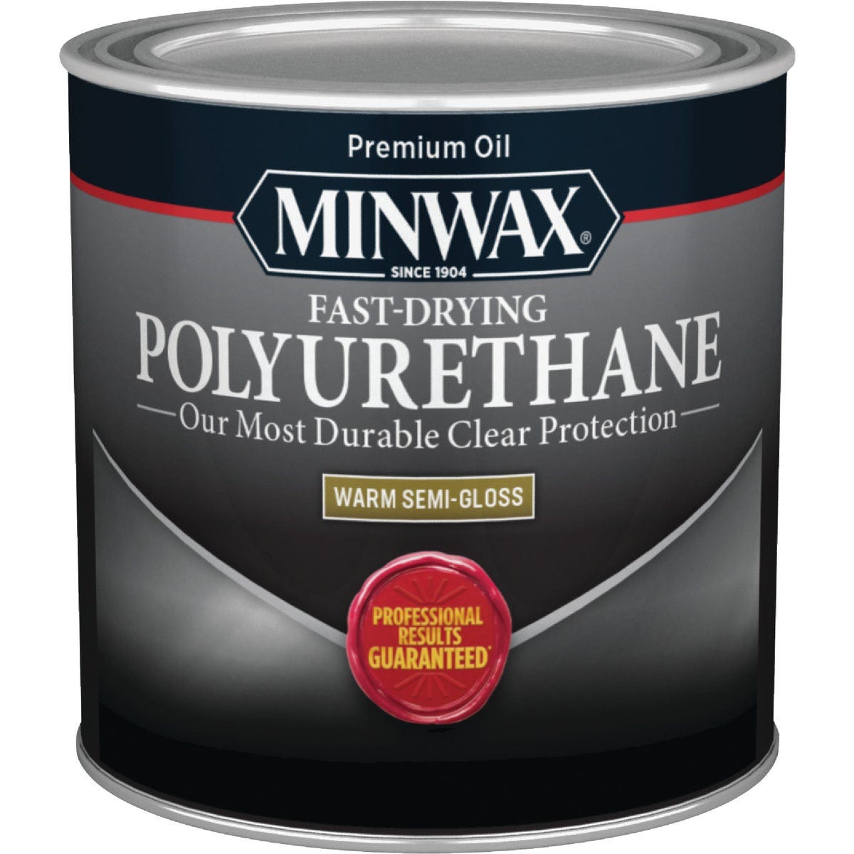 Minwax Semi-Gloss Fast-Drying Interior Polyurethane, 1/2 Pt. Minwax Semi-Gloss Fast-Drying Interior Polyurethane, 1/2 Pt.