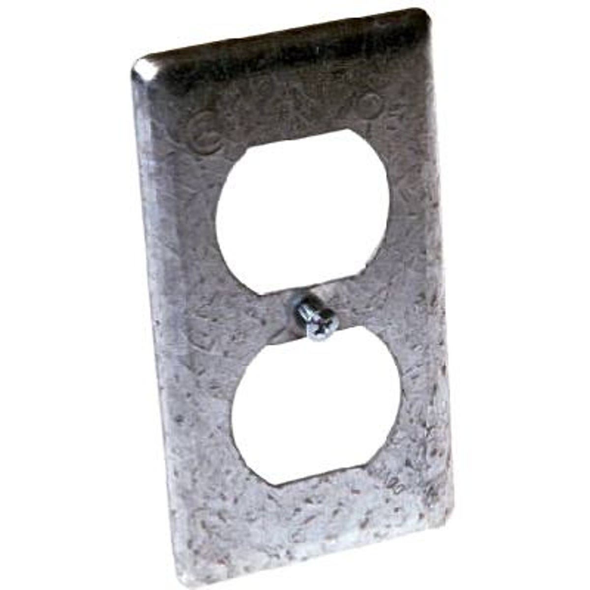 Raco Duplex Receptacle Steel Handy Box Cover
