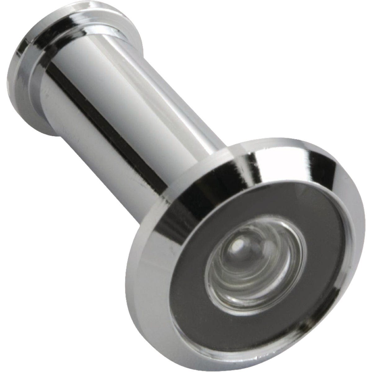 First Watch 130 Deg. Chrome Wide Angle Door Viewer