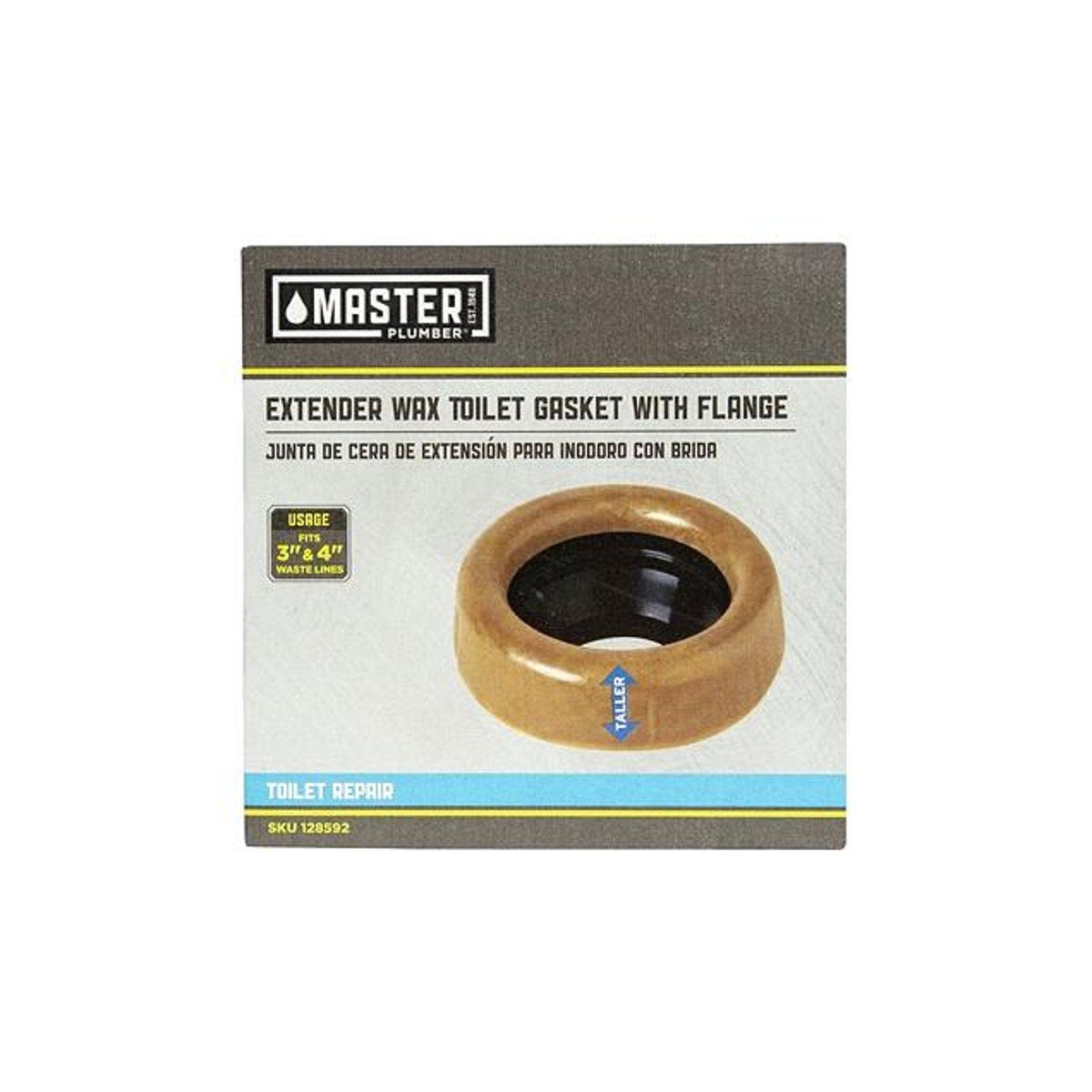 Master Plumber No. 10 No-Seep Wax Toilet Gasket