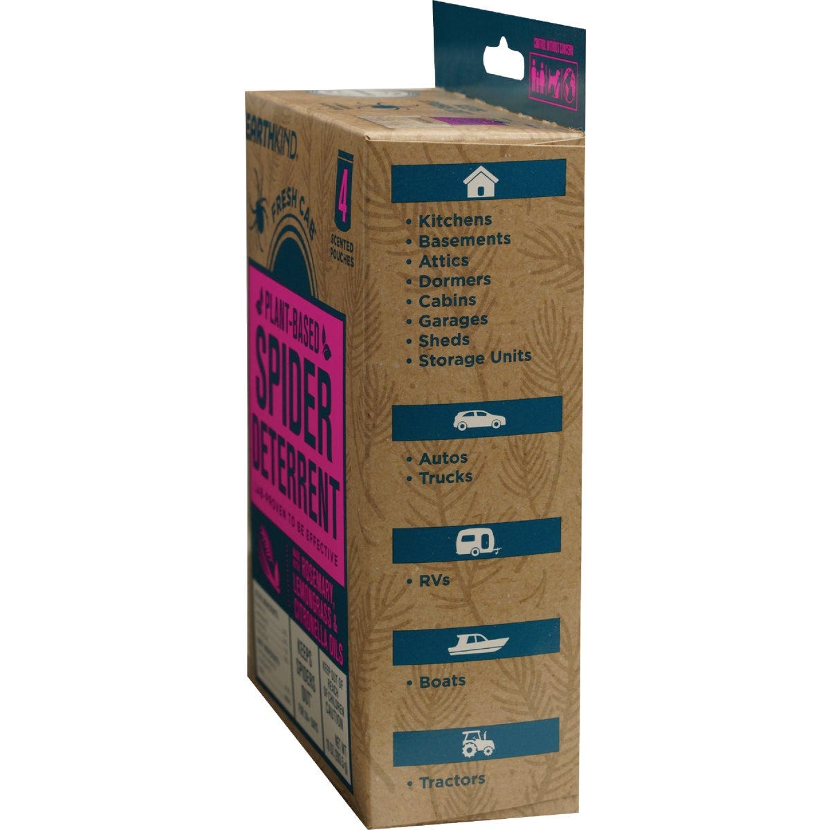 EarthKind Fresh Cab Spider Deterrent (4-Pack) - photo 4