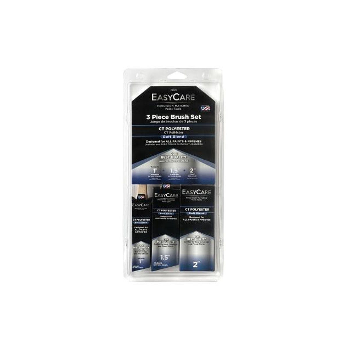 EasyCare Paint Brush Set (3-Piece) EasyCare Paint Brush Set (3-Piece)