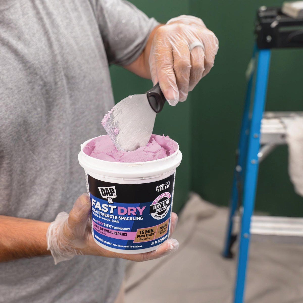DAP Fast Dry 32 Oz. High Strength Spackling with DryDex Technology - photo 7