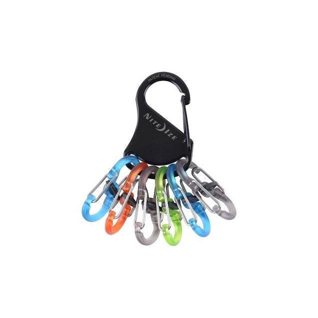 Nite Ize KeyRack Locker 6 S-Biner MicroLocks Key Holder
