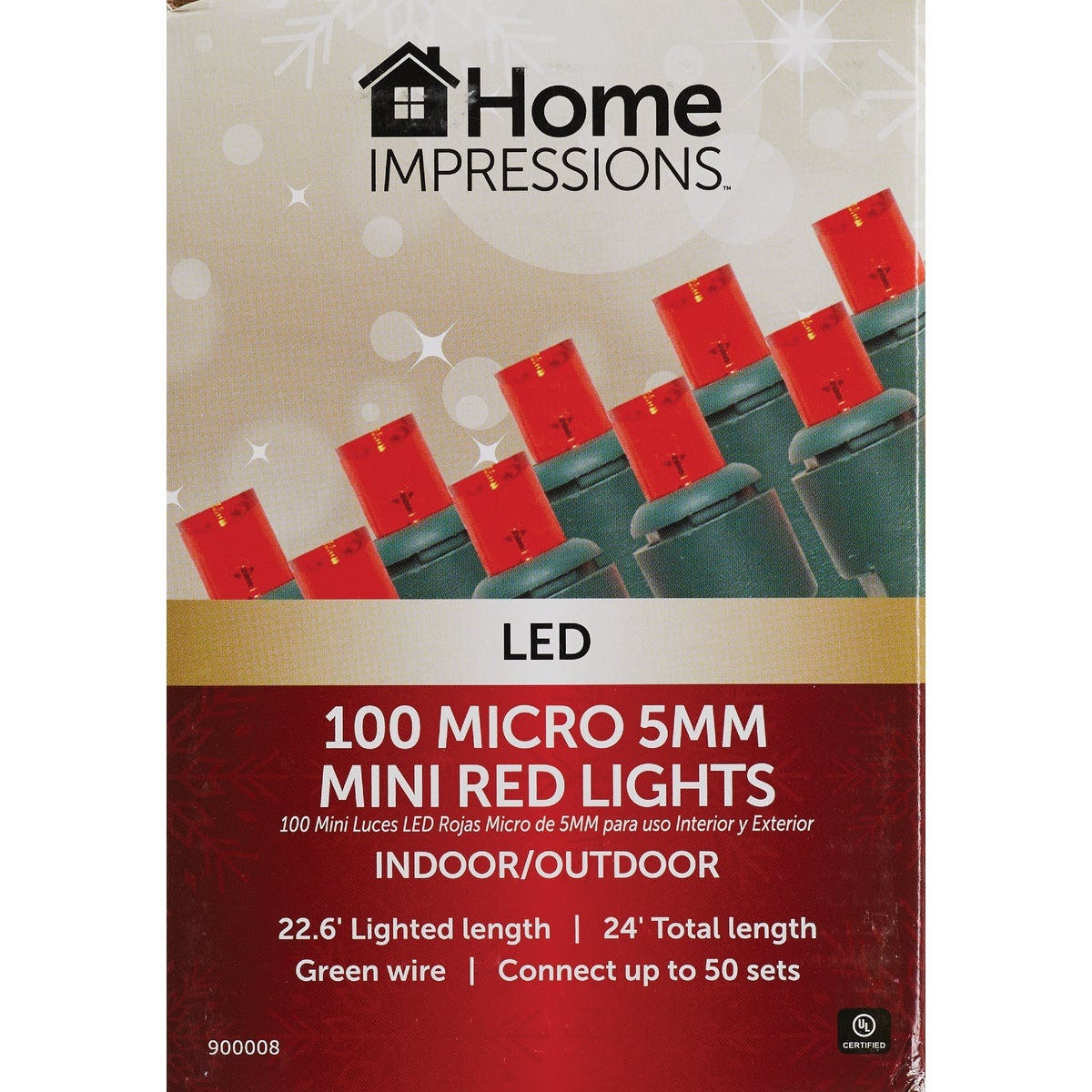Home Impressions Red 100-Bulb Micro 5MM Mini LED Light Set - photo 2