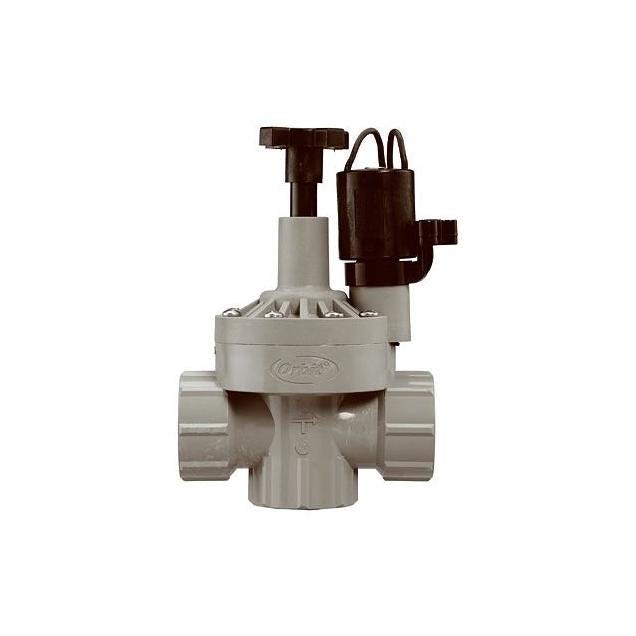Orbit 1 In. FNPT Underground Sprinkler Automatic In-Line or Angle Valve Orbit 1 In. FNPT Underground Sprinkler Automatic In-Line or Angle Valve