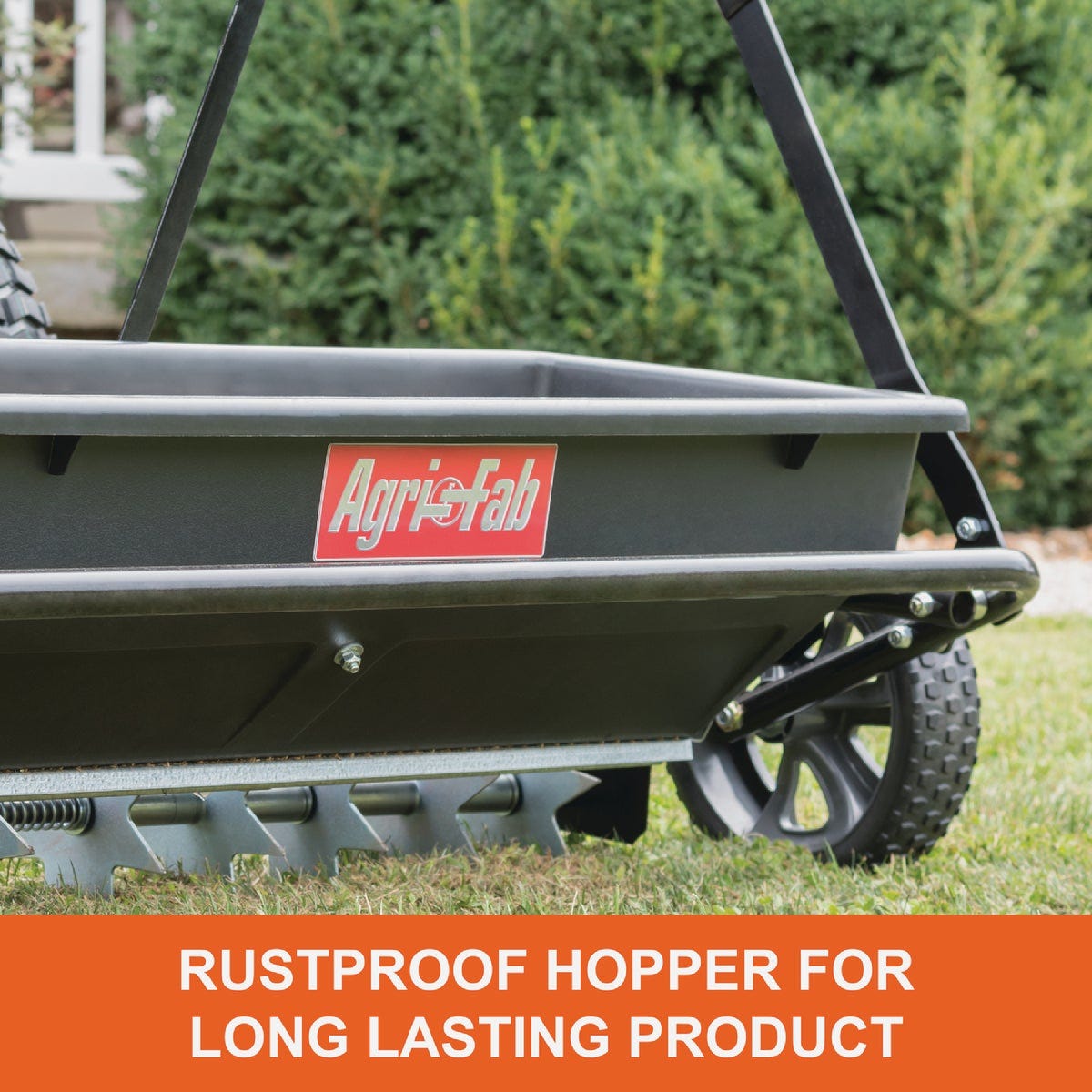 Agri-Fab 100 Lb. Tow Behind Spiker/Seeder/Spreader - photo 2 Agri-Fab 100 Lb. Tow Behind Spiker/Seeder/Spreader - photo 2